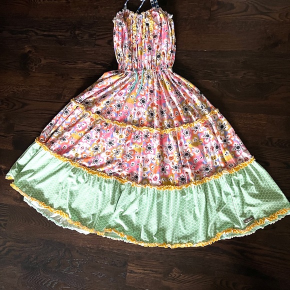 Multi colored Matilda Jane maxi dress. Size 10. - Picture 1 of 2